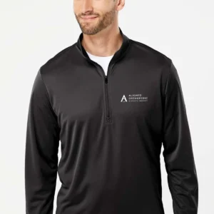 aost adidas® lightweight quarter zip pullover