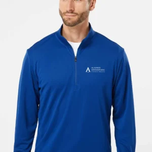 aost adidas® lightweight quarter zip pullover