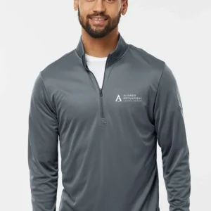 aost adidas® lightweight quarter zip pullover