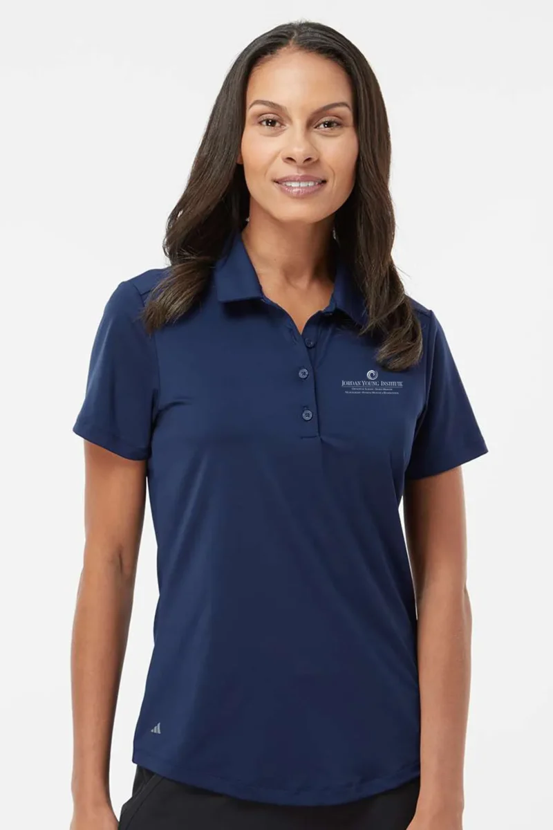 jypt adidas® women's ultimate solid polo shirt
