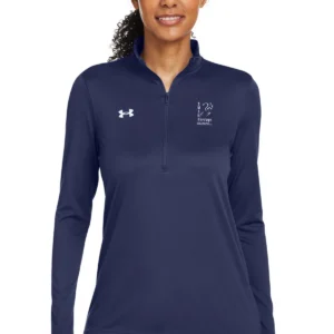 smt under armour ladies' team tech half zip
