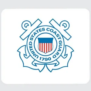 Coast Guard - Large Rectangle Full Color Mouse Pads (9.25"x7.75"x0.625)