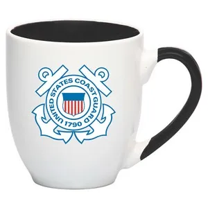 Coast Guard - 16 Oz. Miami Two-Tone Bistro Mugs