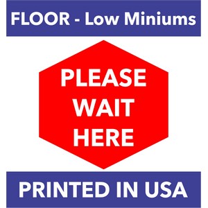 Coast Guard - Floor Decal (12"x24") Removable