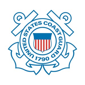 Coast Guard - Square Stickers w/ UV Coating (3.5"x3.5")