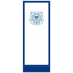 Coast Guard - Econo 24" Small Table Top Retractable Banner - Full Color