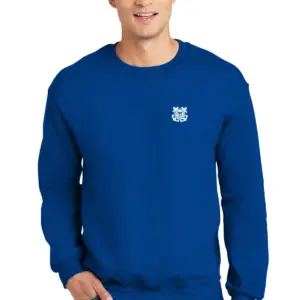Coast Guard - Gildan 9.3 Oz. DryBlend Adult Crewneck Sweatshirts Min 12 pcs