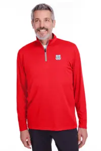 coast guard puma golf men's icon quarter zip