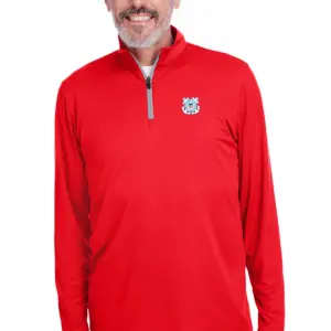 coast guard puma golf men's icon quarter zip