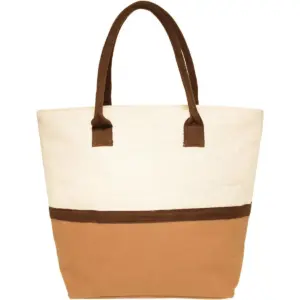 Coast Guard - Two-Tone Jute Beach Tote Bags (17.5""x13.5"")