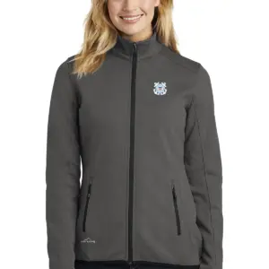 Coast Guard - Eddie Bauer Ladies Dash Full-Zip Fleece Jacket