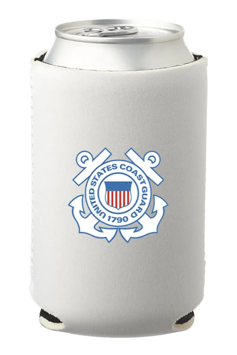 Coast Guard - Premium Neoprene Collapsible Can Cooler