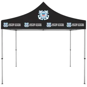 Coast Guard - ONE CHOICE 10 ft. Steel Canopy Tent Dye-Sub Graphic Package