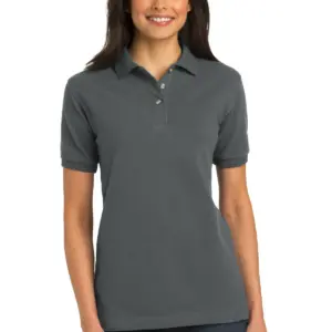 Coast Guard - Port Authority Ladies Heavyweight Cotton Pique Polo Shirt