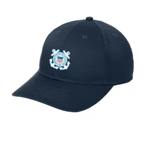 Coast Guard - Embroidered Port Authority Easy Care Cap (Min 12 pcs)