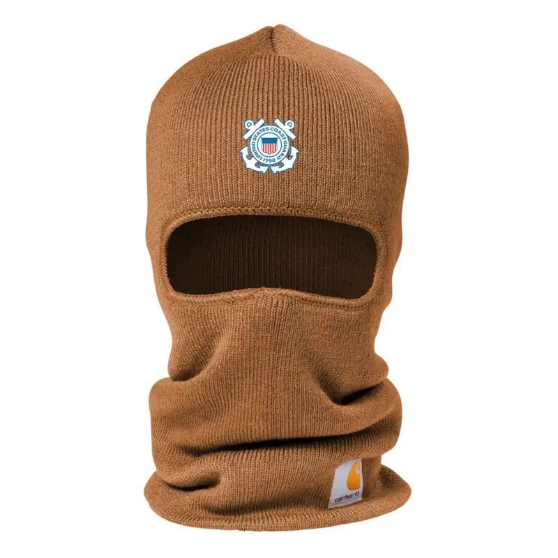 Coast Guard - Embroidered Carhartt Knit Insulated Face Mask