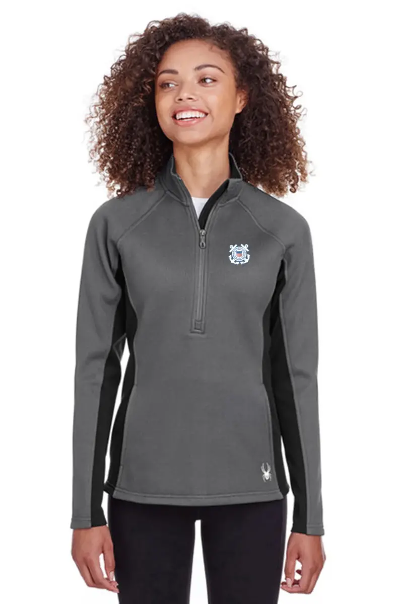 Coast Guard - SPYDER Ladies Constant Half-Zip Sweater