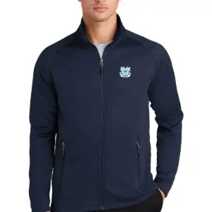 Coast Guard - Eddie Bauer Men's Smooth Fleece Base Layer Full-Zip