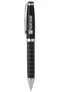 Coast Guard - Onyx Grid Metal Pens