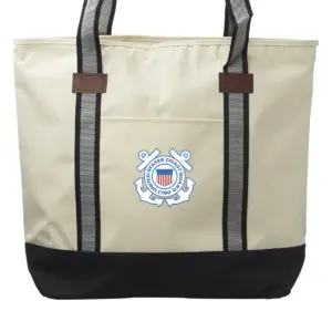 Coast Guard - Large Sea Coast Polyester Tote Bags