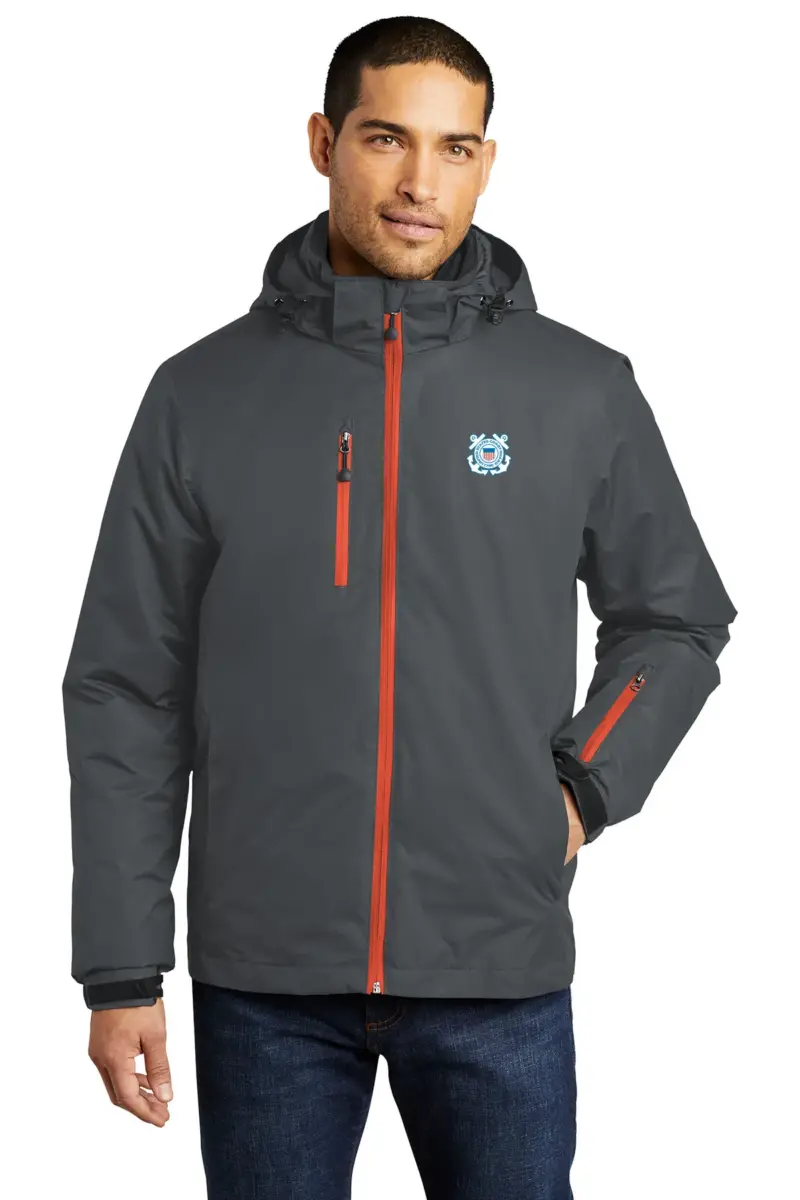 Coast Guard - Port Authority Vortex Waterproof 3-in-1 Jacket