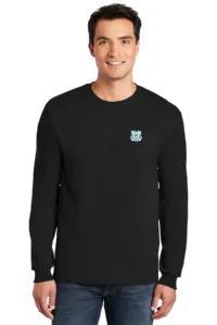Coast Guard - Gildan Long Sleeve 100% Cotton Preshrunk Shirt Min 12 pcs