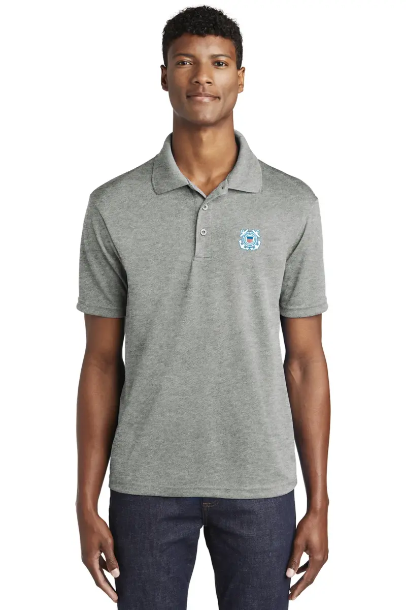 Coast Guard - Sport-Tek PosiCharge RacerMesh Polo Shirt