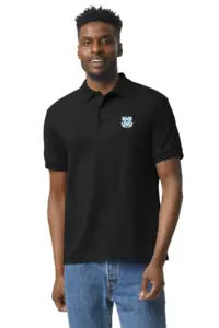 Coast Guard - Gildan 5.6oz 50/50 Moisture Wicking Ctn/Poly Polo Shirt Min 12pcs
