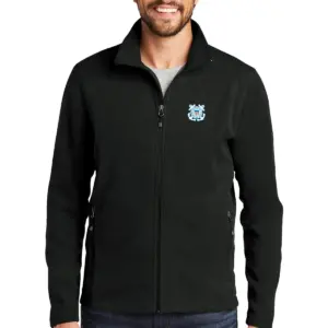 Coast Guard - Eddie Bauer Men's Full-Zip Microfleece Jacket