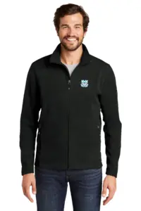 Coast Guard - Eddie Bauer Men's Full-Zip Microfleece Jacket