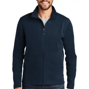 Coast Guard - Eddie Bauer Men's Full-Zip Microfleece Jacket