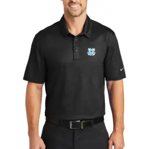 Coast Guard - Nike Golf Dri-FIT Embossed Tri-Blade Polo Shirt