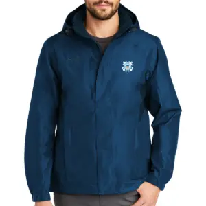 Coast Guard - Eddie Bauer Men's Rain Jacket