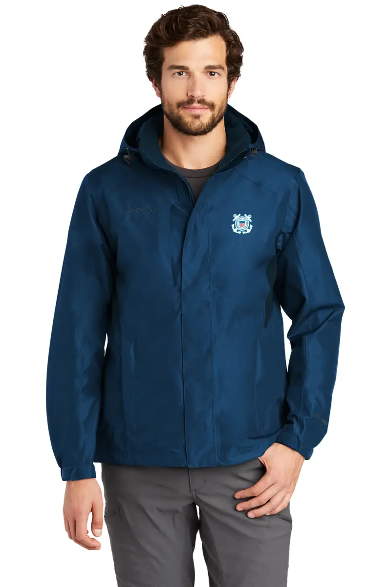 Coast Guard Eddie Bauer Men s Rain Jacket U.S. Coast Guard e Store