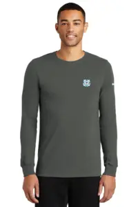 Coast Guard - Nike Men's Dri-FIT Cotton/Poly Long Sleeve Tee