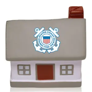 Coast Guard - House Shape Stress Ball