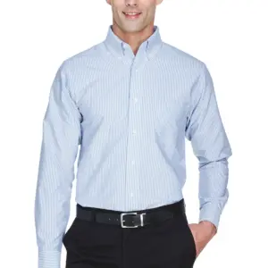 Coast Guard - ULTRACLUB Men's Classic Wrinkle-Resistant Long-Sleeve Oxford