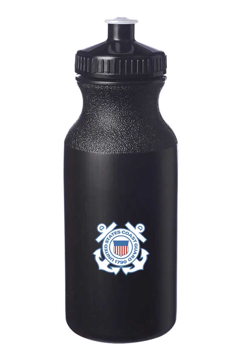 Coast Guard - 20 Oz. Custom Plastic Water Bottles