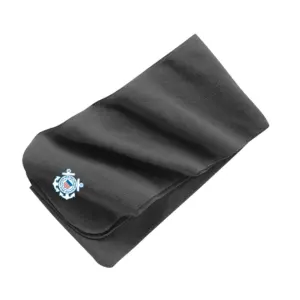 Coast Guard - Embroidered Port Authority Extra Long Fleece Scarf