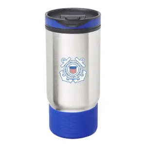 Coast Guard - Oxford 17oz. Ribbed Travel Mugs