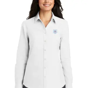 Coast Guard - Ladies Port Authority SuperPro Oxford Shirt