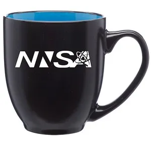 NNSA - 16 Oz. Bistro Two-Tone Ceramic Mugs