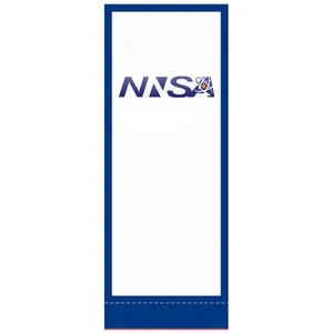 NNSA - Econo 24" Small Table Top Retractable Banner - Full Color