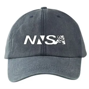 NNSA - Embroidered Lynx Washed Cotton Baseball Caps (Min 12 pcs)