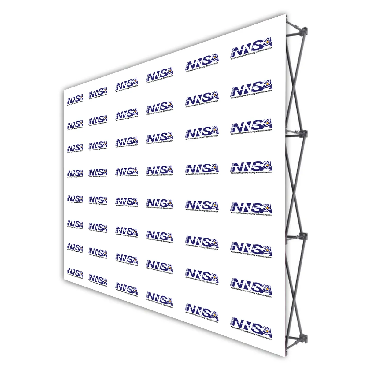 NNSA - ONE CHOICE 10 Ft. Fabric Pop Up Display - 89""H Straight Graphic Package