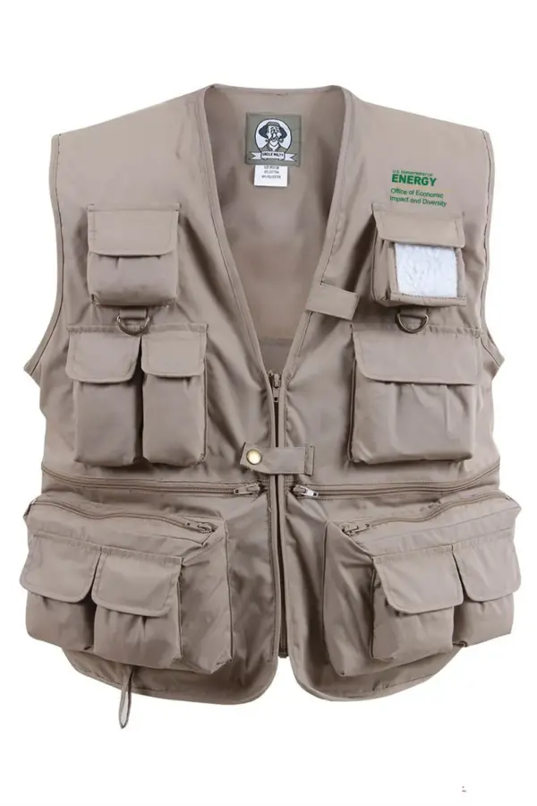 OEID - Uncle Milty's Khaki Travel Vest Min 12 pcs