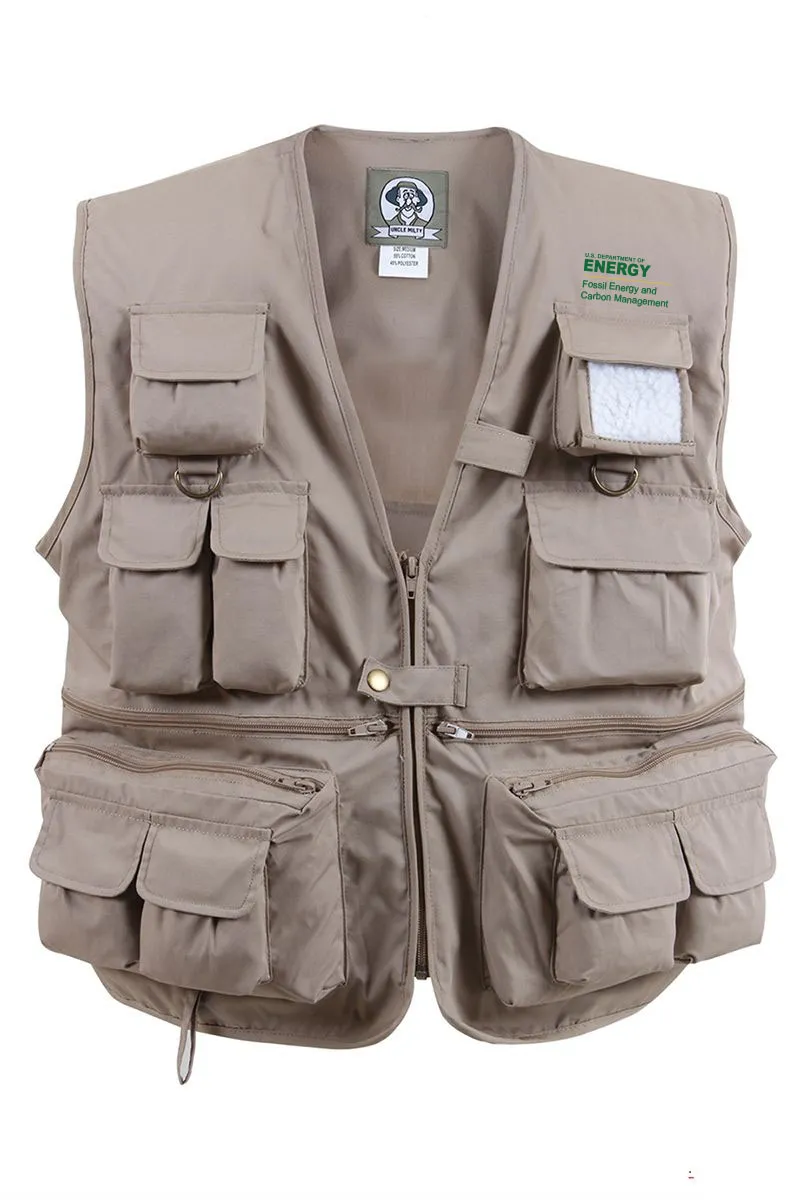 FECM - Uncle Milty's Khaki Travel Vest Min 12 pcs