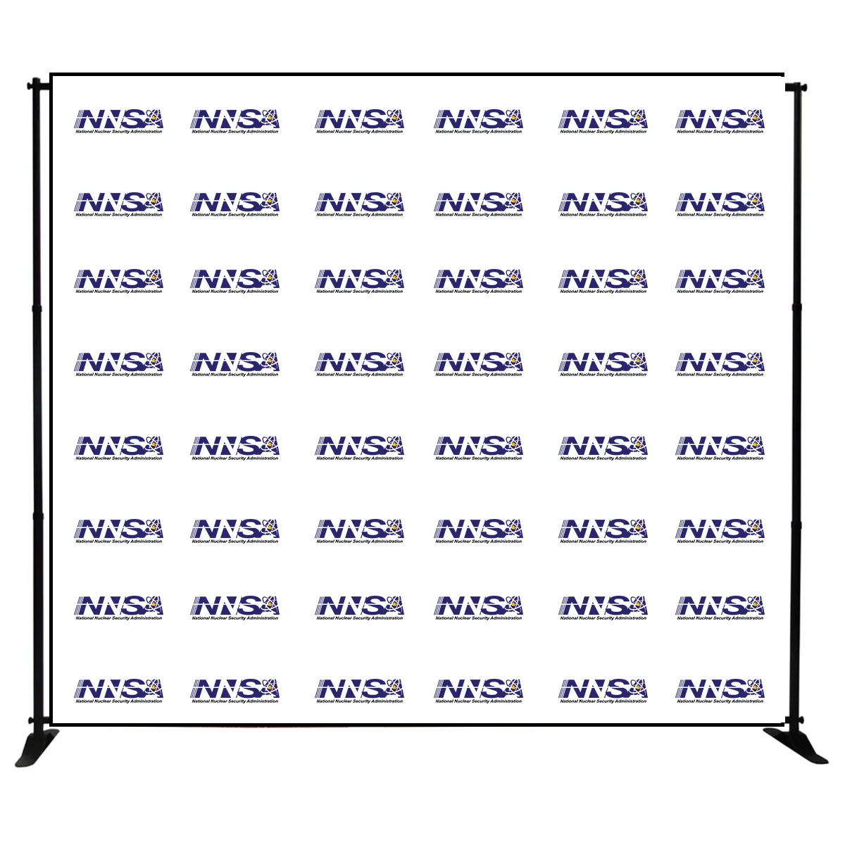 NNSA - 8 ft. Slider Banner Stand - 8'h Fabric Graphic Package