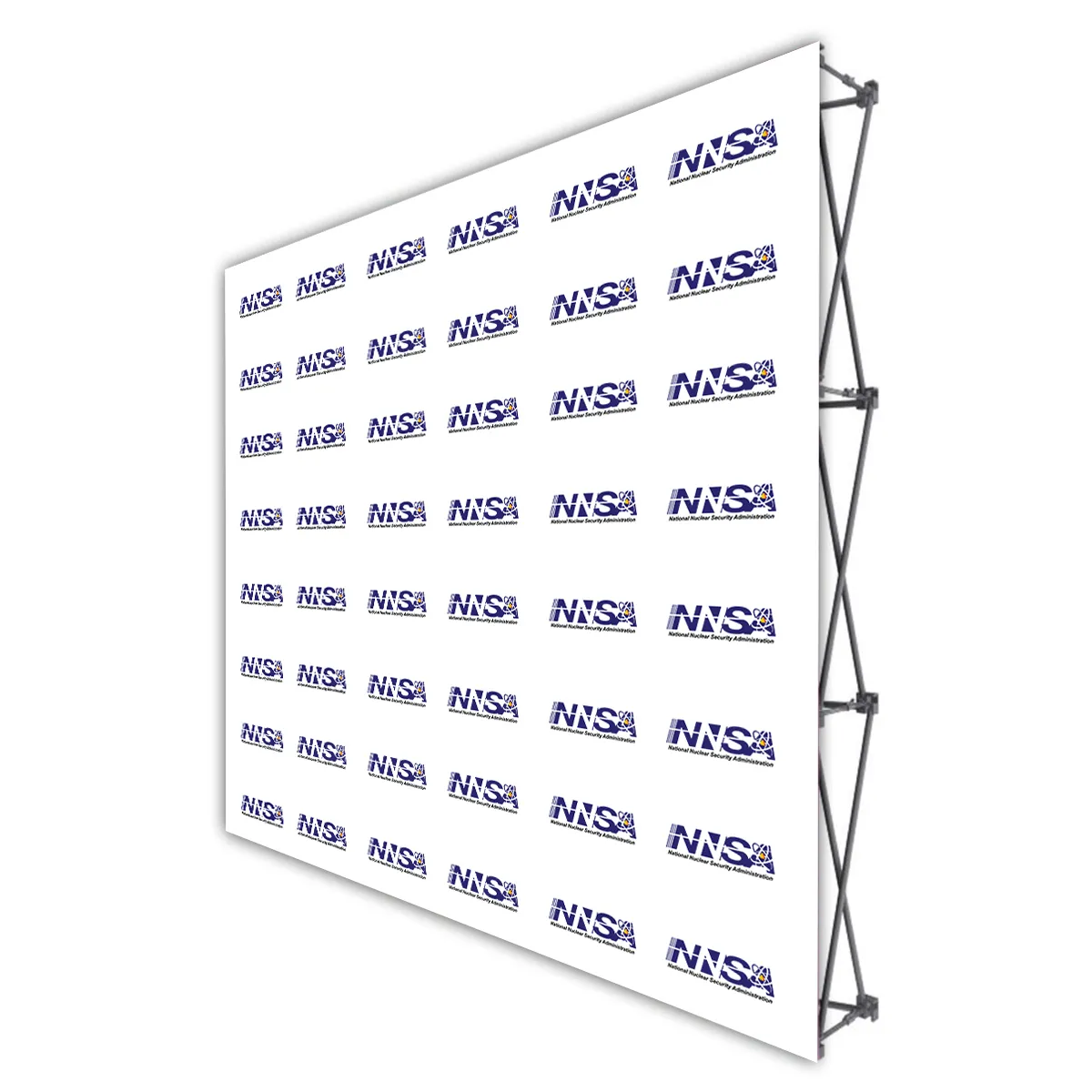 NNSA - ONE CHOICE 8 Ft. Fabric Pop Up Display - 89""H Straight Graphic Package