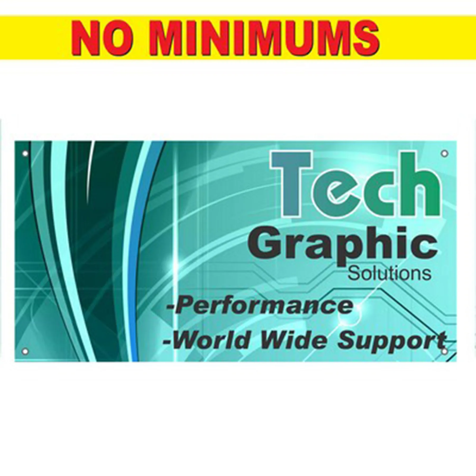 NNSA - Banner - 13 Oz. Economy Vinyl Sign (3'x6'). Full Color